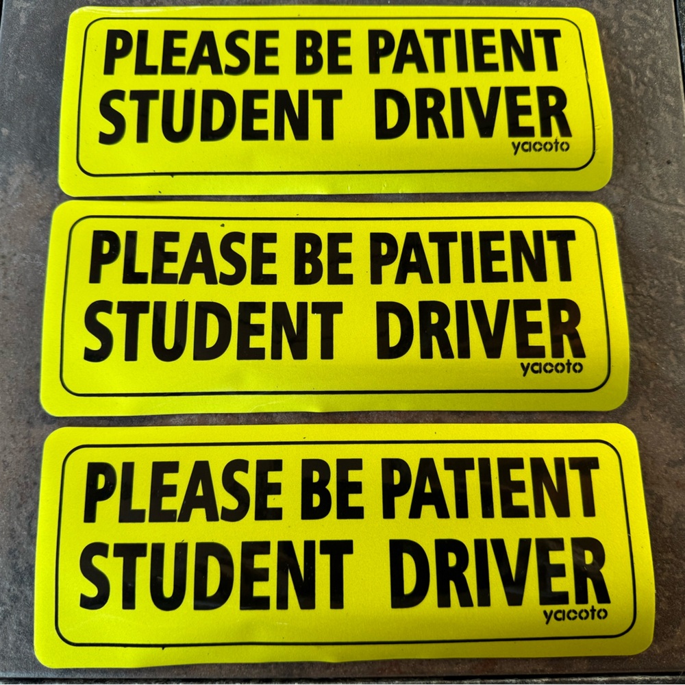 Student Driver Car Magnet
